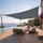 Jardinion Sonnensegel 3x5m Grau rechteckig – Sonnenschutz Terrasse, HDPE 180g/m2, Schattensegel mit UV-Schutz, Sonnensegel Garten, Balkon und Camping