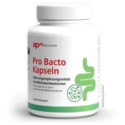Pro Bacto Probiotika Kapseln mit Milchsäurebakterien