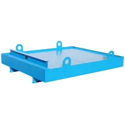 Containerwanne CW 1 lackiert RAL5012 Lichtblau Umwelt Lagertechnik