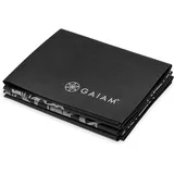 Gaiam Yogamatte, faltbar, Reise-Fitness- und Übungsmatte, faltbare Yogamatte für alle Arten von Yoga, Pilates und Bodentraining, Midnight Marrakesh, 2 mm.
