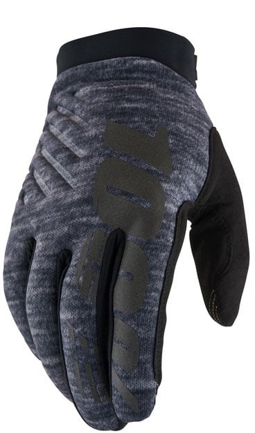 100 Percent Brisker, Handschuhe - Grau/Schwarz - XXL