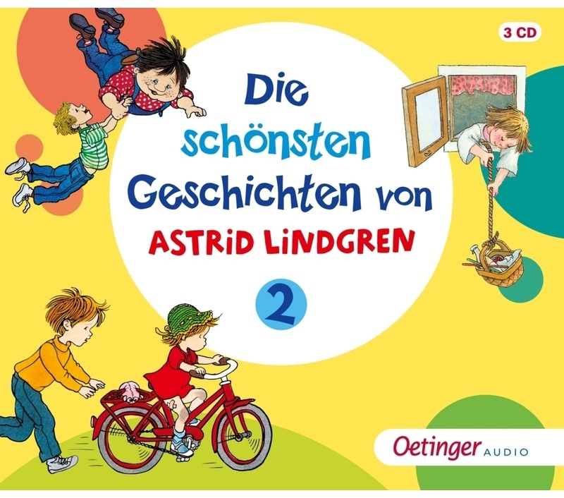 Die Schönsten Geschichten Von Astrid Lindgren 2.Tl.2 3 Audio-Cd - Astrid Lindgren (Hörbuch)