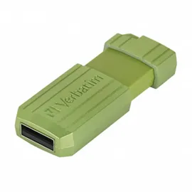 Verbatim USB 2.0 PINSTRIPE USB-Stick 128 GB Eucalyptus, Grün 49462 USB-A (USB 2.0)