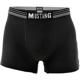 Mustang Boxershorts True Denim schwarz L 3er Pack