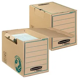 Bankers Box Archivboxen Bankers Box Earth Series A4+ braun 20,0 x 35,0 x 26,0 cm, 20 St.