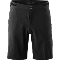 Fahrradhose GONSO "Adventure Shorts M", Herren, Gr. M, Normalgrößen, schwarz, 90% Polyamid, 10% Elasthan, Hosen, Strapazierfähig und formstabil