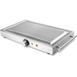 Techinox Teppinox M1500 - Teppanyaki - Elektrogrill (Tischgrill mit präziser Temperaturregelung bis 250 Grad, Grill aus Edelstahl)