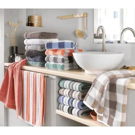 CAWÖ JUCKS Duschtuch 70 x 140 cm walnussbraun