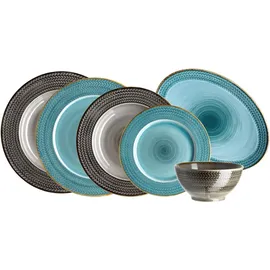 Mäser Prospero Kaffeeservice 12-tlg. für 4 Personen blau