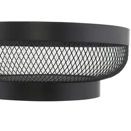 JUSTINUS Brot-/Obstkorb LifeStyle Metall Schwarz