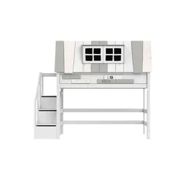 Lifetime Abenteuerbett My Hangout 261 x 219 x 107 cm Kiefer weiß