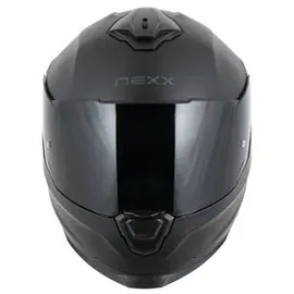 NEXX Y.100R Full Black Integralhelm - Matt-Schwarz - L