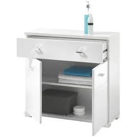 BASIC by Balculina Pool Midischrank 76 x 73 x 31 cm Weiß