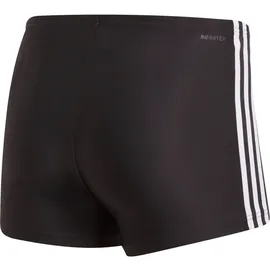 adidas 3-Streifen Badehose Schwarz/Weiß XS