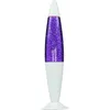 Easylight Dekorative Lavalampe JENNY Glitter Violett Lila Weiß 42cm hoch Tischleuchte Stimmungslicht