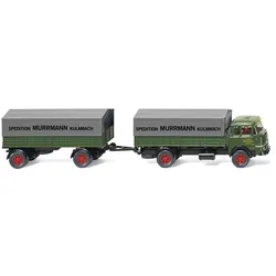 Krupp 806 Spedition Murrmann Pritschenlastzug Modell von WIKING 1:87