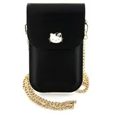 HELLO KITTY Ledertasche Leder Schwarz
