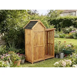 habitat garten Gartenschrank 1,36 x 0,57 m Braun