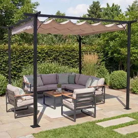 MCW Pergola C42 3 x 3 m Creme 