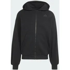 adidas Kit Kapuzenjacke Herren Schwarz L