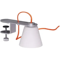 Hübsch Interior - Lure Klemmleuchte, metallic silber