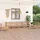 vidaXL Garten-Lounge-Set 6-tlg. Kiefer Massivholz braun