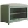 Hti-Living Schuhschrank 70 x 45 x 32 cm mit Schiebetür und Sitzkissen grün