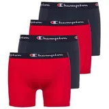 Champion Boxershorts 4pk Boxer in Red / Blue | Gr.: M