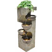 Granimex Wassersäule Joy Polystone 4-Eck