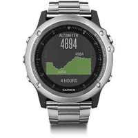 Garmin Fenix 3 Saphir titanium mit Titaniumarmband