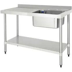 Auf der linken Vogue 1200 mm eine Auffangschale eintauchen