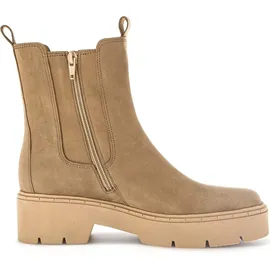 Gabor Damen Chelsea Boots, Frauen Stiefeletten,Wechselfußbett,Best Fitting,uebergangsschuhe,uebergangsstiefel,flach,nut (caramel),38 EU - 38 EU
