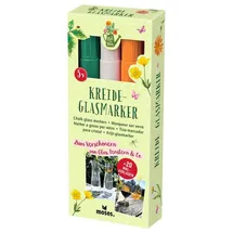 Moses Kreide-Glasmarker 3 St. Wasserbasis