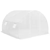 vidaXL Gewächshaus 3 x 3 x 2 m weiß
