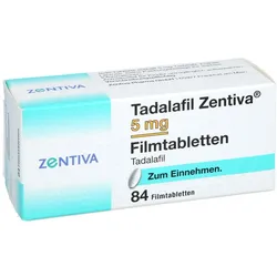 Tadalafil Zentiva 5 Mg Filmtabletten 84 St