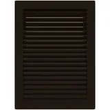 Lüftungsgitter Insektenschutz 21cm x 14cm braun AirRoxy 02-341