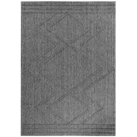 KADIMA DESIGN Teppich, Grau, 80x150 cm, – Böden, Teppiche, Outdoorteppiche