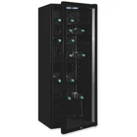 Exquisit GKS240-GT-160C Getränkekühlschrank (237 l, 1400 mm hoch, Schwarz)