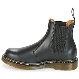 Dr. Martens 2976 Yellow Stitch Smooth black smooth leather 45