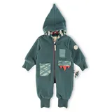 Sigikid Fleeceoverall Fleeceoverall dino world für Babys und Kleinkinder (1-tlg) grün 62