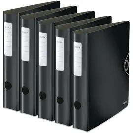 Leitz Active Solid DIN A4 65 mm Schwarz 5 St.