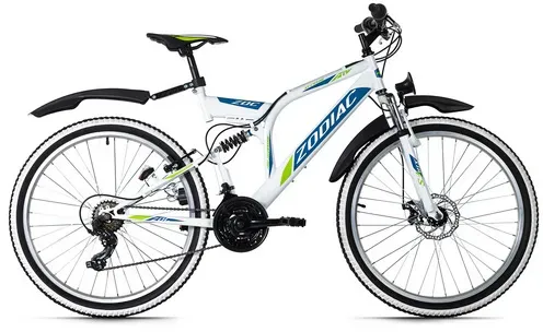 Mountainbike »Zodiac«, 21 Gänge, Reifengröße: 26", weiß/grün - weiss | gruen