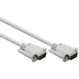 goobay VGA MonitorKabel 2 m Grau