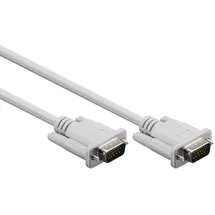 goobay VGA MonitorKabel 2 m Grau