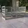 vidaXL Gartensofa 2-Sitzer grau Kiefer