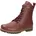 Schnür Boot für Damen Stiefelette 0342846 Burgund 39 EU