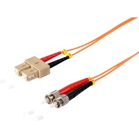 ShiverPeaks eNet Components SC/ST Glasfaserkabel 2 m SC ST OM2 Orange