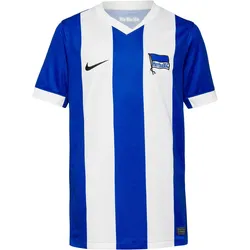 Nike Hertha BSC 24-25 Heim Teamtrikot Kinder in old royal-white-black, Größe 158/164 - blau