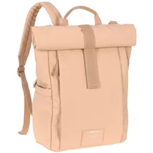 Lässig Rolltop Up Wickelrucksack Peach/Rose