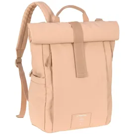 Lässig Rolltop Up Wickelrucksack Peach/Rose